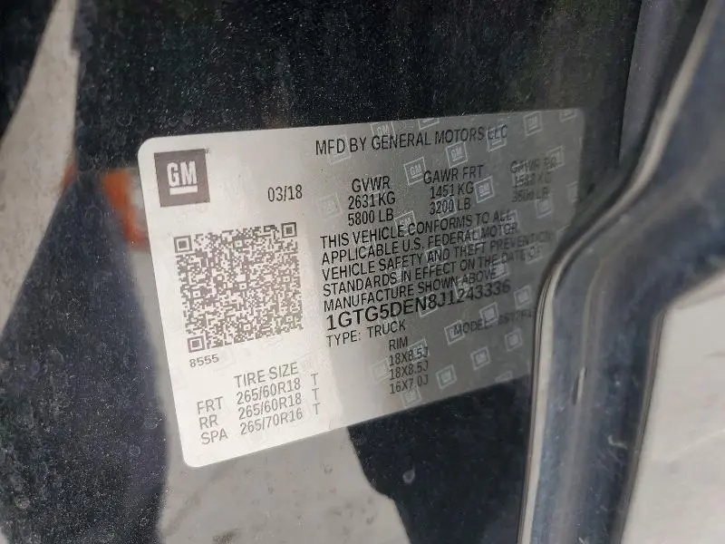 2018 GMC CANYON SLT  
