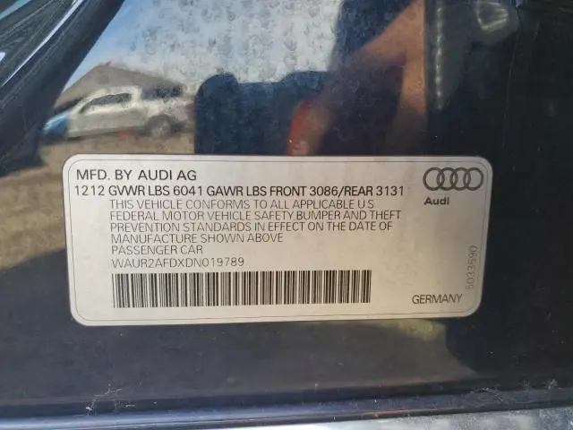 2013 AUDI A8 L QUATTRO