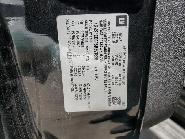 2011 GMC YUKON SLT  