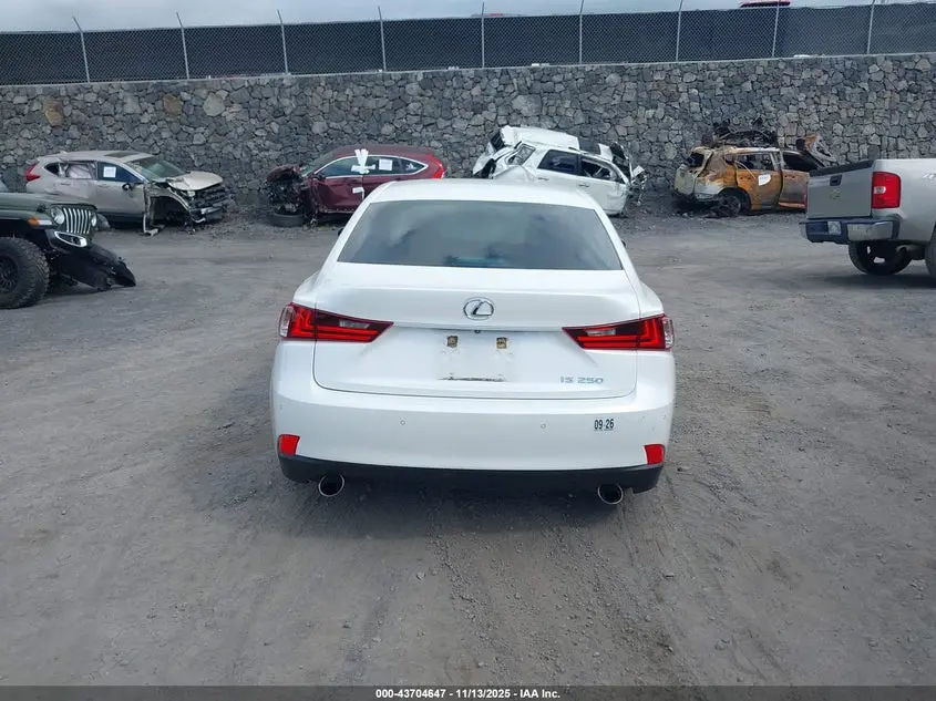 2015 LEXUS IS 250 CRAFTED LINE