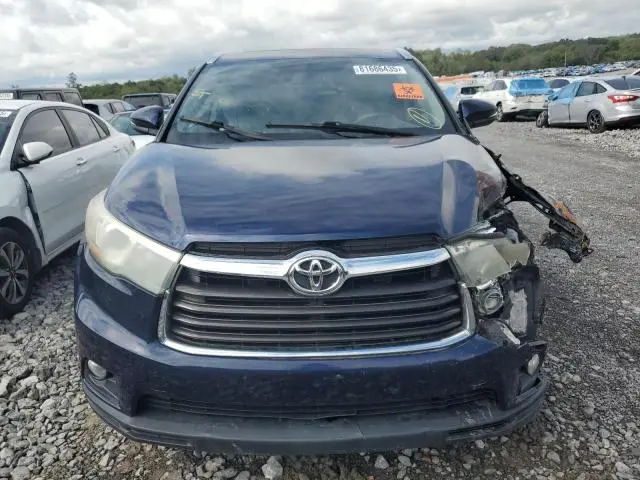 2015 TOYOTA HIGHLANDER XLE  