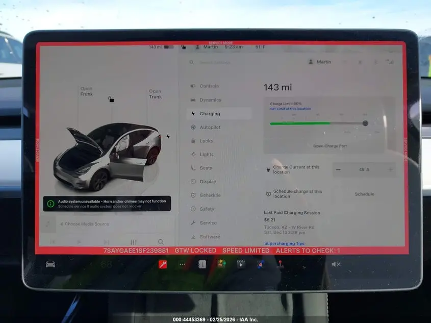 2025 TESLA MODEL Y LONG RANGE DUAL MOTOR ALL-WHEEL DRIVE