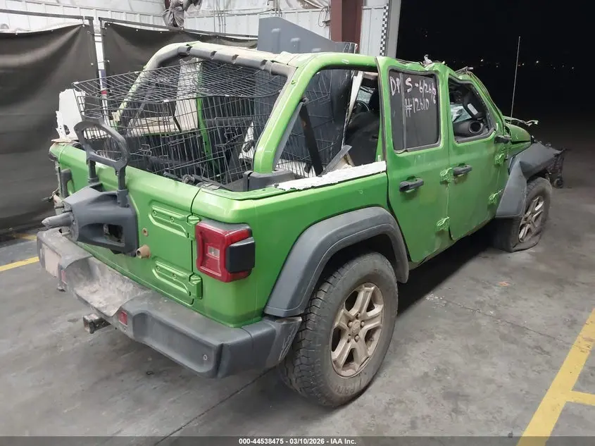 2019 JEEP WRANGLER UNLIMITED SPORT S 4X4