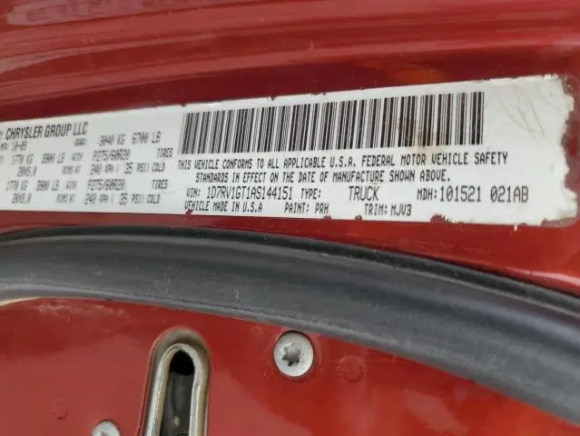 2010 DODGE RAM 1500   