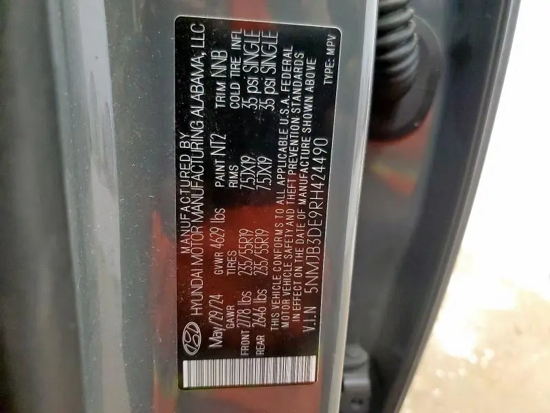 2024 HYUNDAI TUCSON SEL  