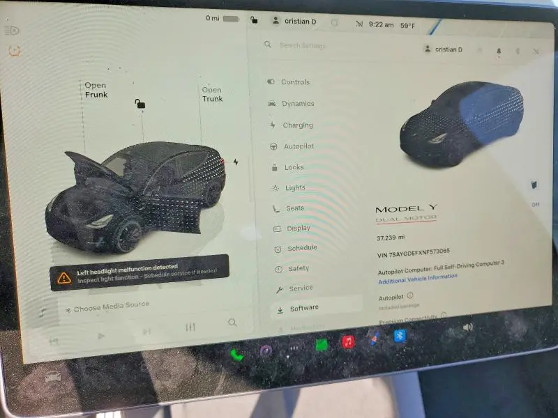 2022 TESLA MODEL Y   