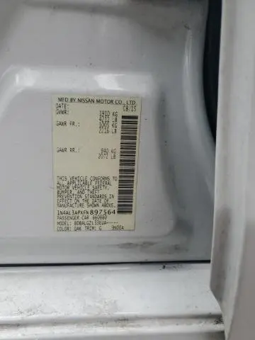 2015 NISSAN ALTIMA 2.5  