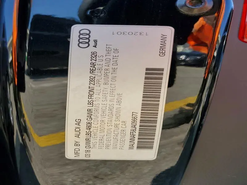 2018 AUDI A5 PREMIUM  