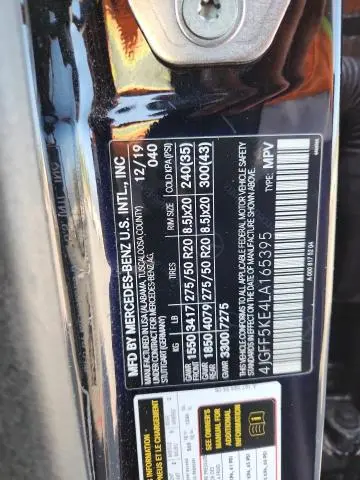 2020 MERCEDES-BENZ GLS 450 4MATIC  