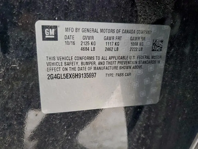 2017 BUICK REGAL SPORT TOURING  