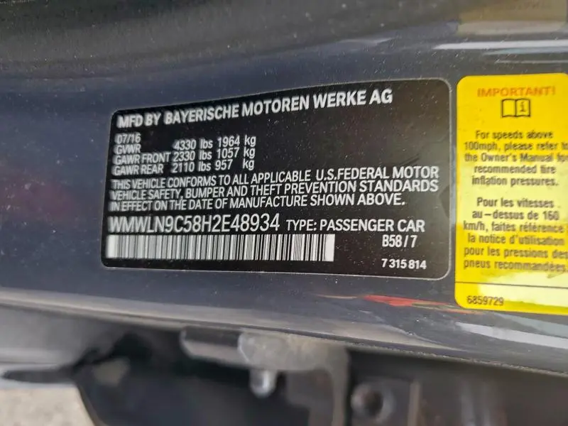 2017 MINI COOPER S CLUBMAN  