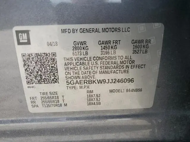 2018 BUICK ENCLAVE ESSENCE  