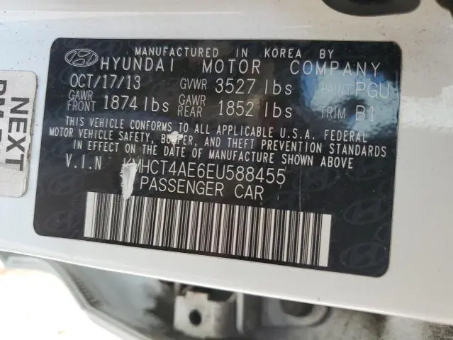 2014 HYUNDAI ACCENT GLS  
