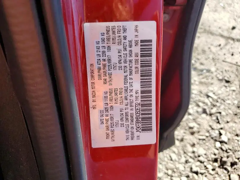 2022 MAZDA CX-5 SELECT  