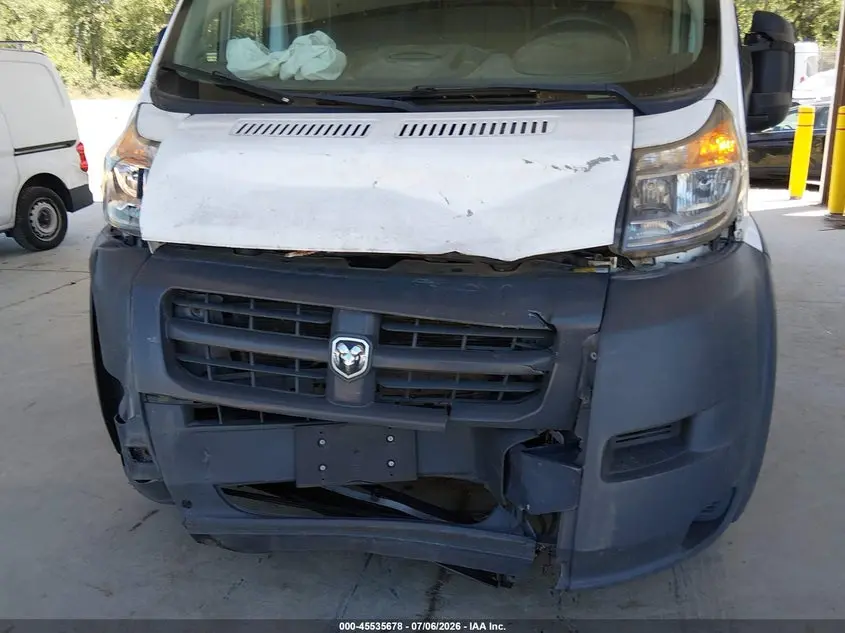 2018 RAM PROMASTER 2500 HIGH ROOF 136 WB
