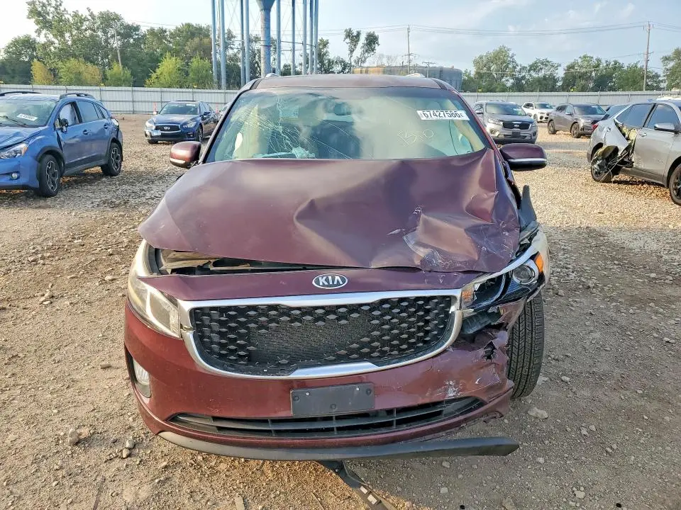 2015 KIA SEDONA SX  