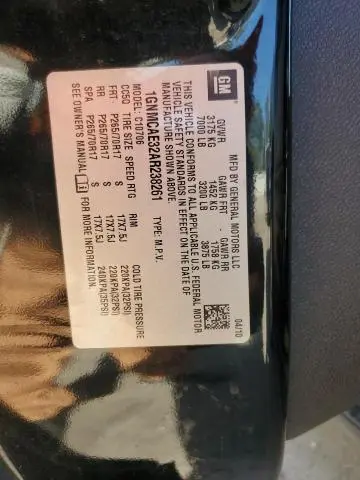 2010 CHEVROLET TAHOE C1500 LS  