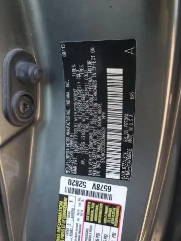 2013 TOYOTA SIENNA XLE  