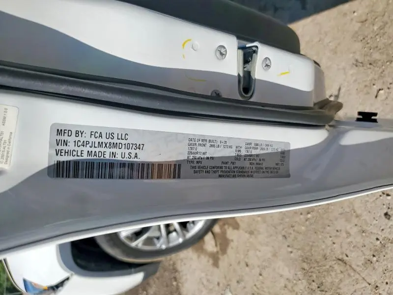 2021 JEEP CHEROKEE LATITUDE LUX  
