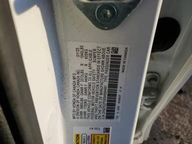 2025 HONDA CIVIC SPORT  