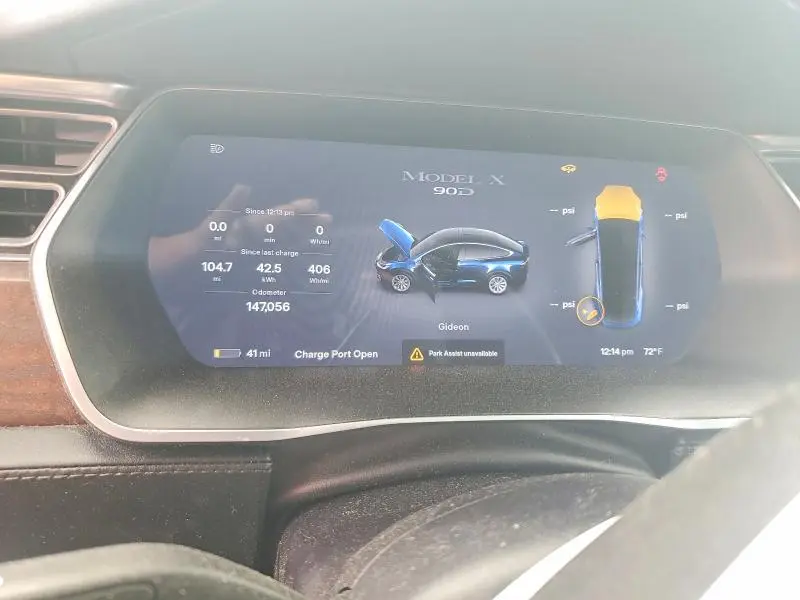 2016 TESLA MODEL X   