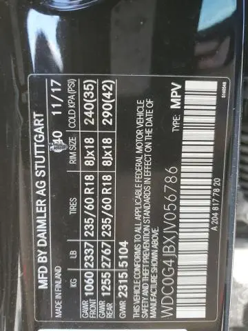 2018 MERCEDES-BENZ GLC 300  