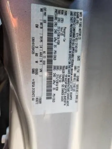 2014 FORD FOCUS SE  