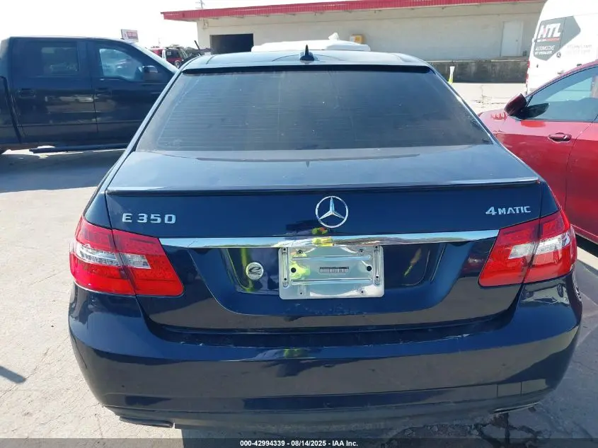 2013 MERCEDES-BENZ E 350 4MATIC