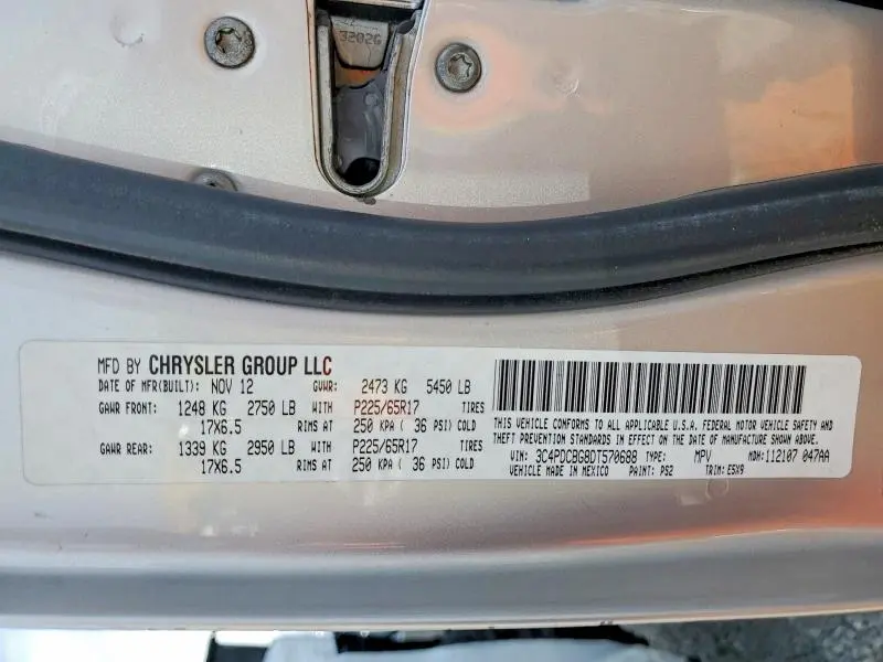 2013 DODGE JOURNEY SXT  