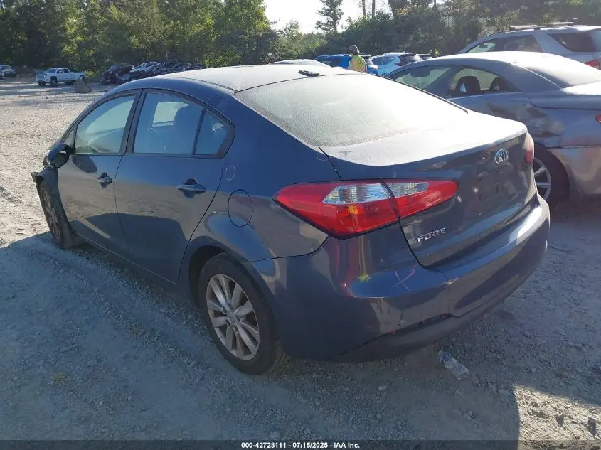 2016 KIA FORTE LX