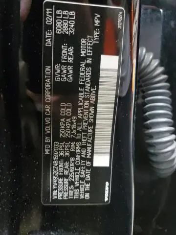 2011 VOLVO XC90 3.2  