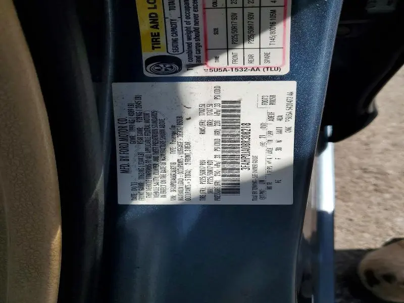 2011 FORD FUSION SEL  