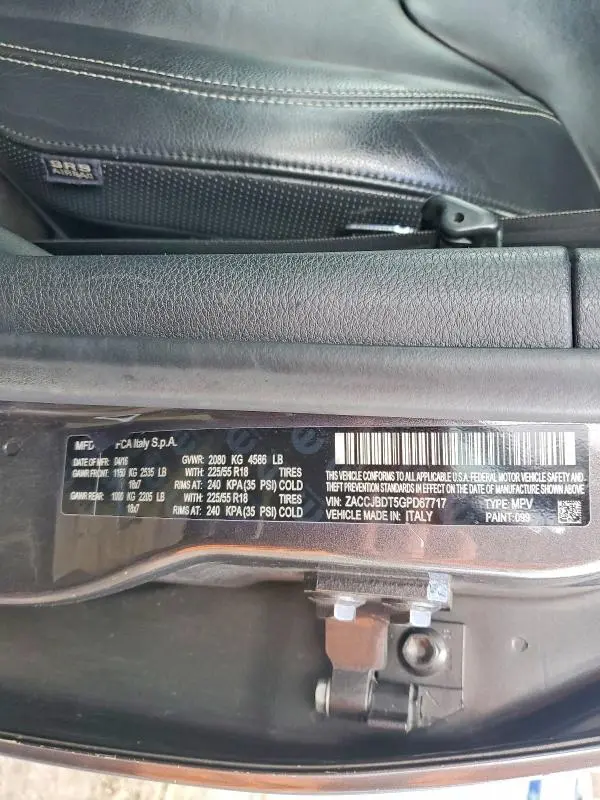 2016 JEEP RENEGADE LIMITED  