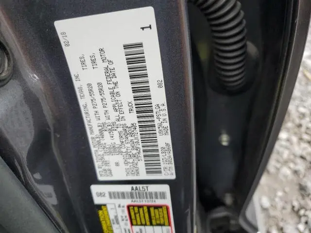 2018 TOYOTA TUNDRA CREWMAX LIMITED  