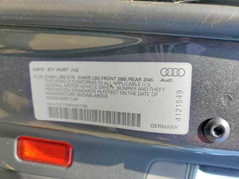 2023 AUDI S5 PREMIUM PLUS  