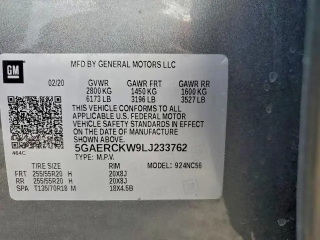 2020 BUICK ENCLAVE PREMIUM  