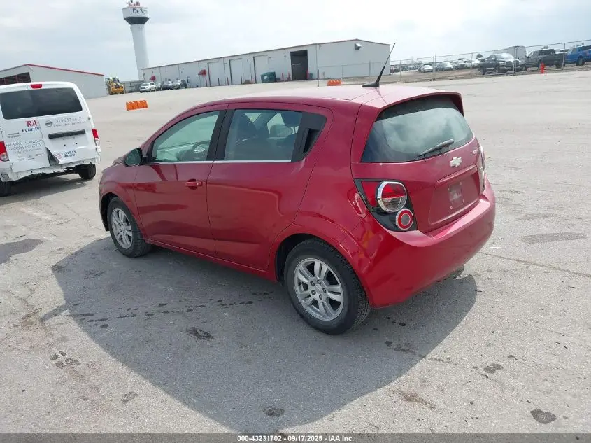 2013 CHEVROLET SONIC LT MANUAL