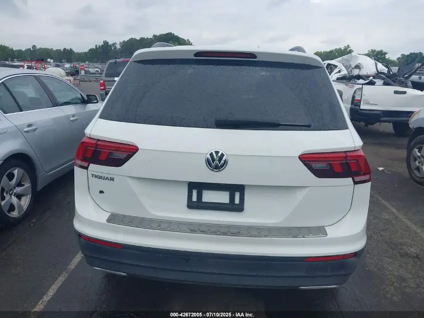 2019 VOLKSWAGEN TIGUAN 2.0T S