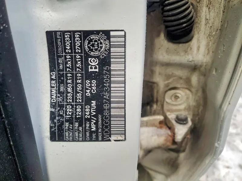 2010 MERCEDES-BENZ GLK 350 4MATIC  