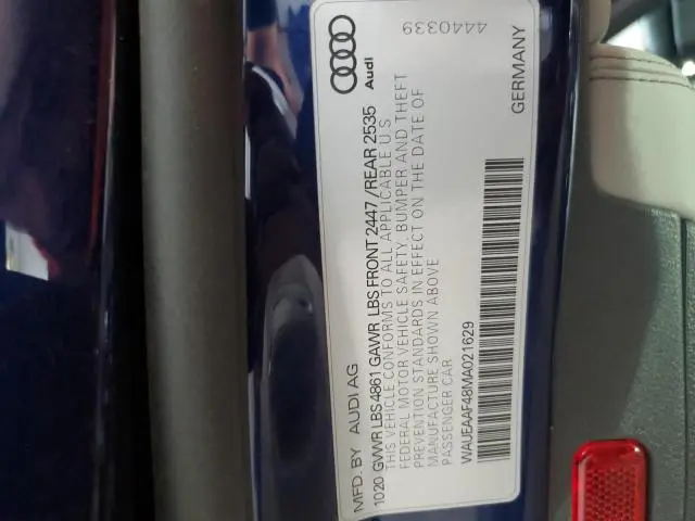 2021 AUDI A4 PREMIUM PLUS 45  