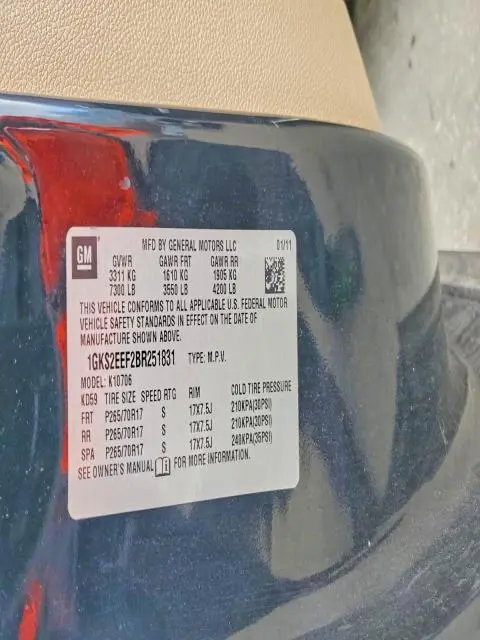 2011 GMC YUKON DENALI  