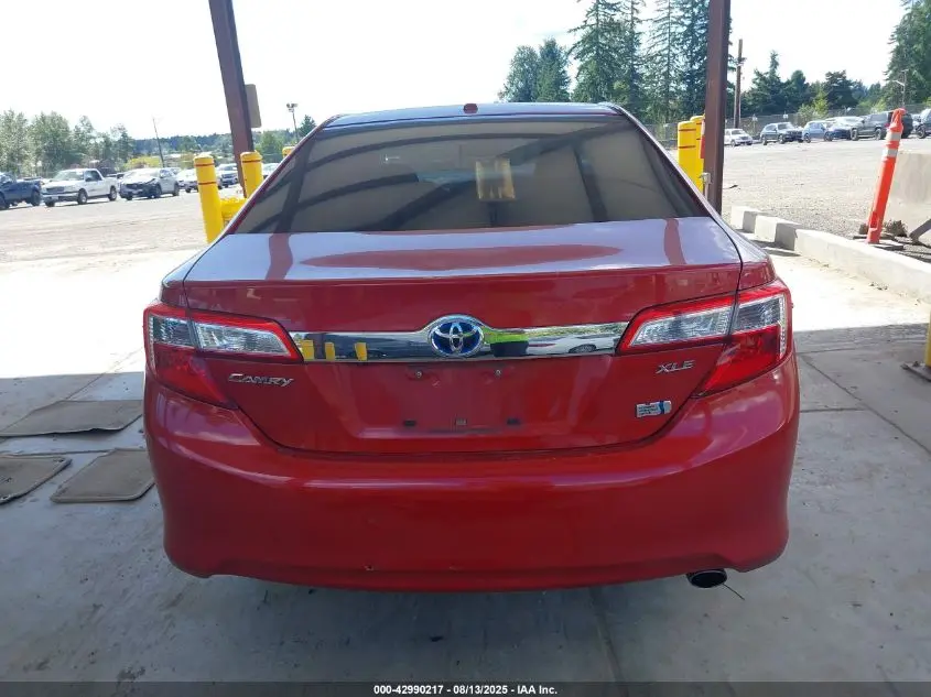 2012 TOYOTA CAMRY HYBRID XLE