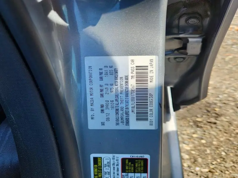 2013 MAZDA 3 I  