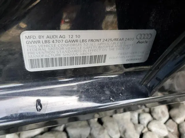 2011 AUDI A4 PREMIUM PLUS  