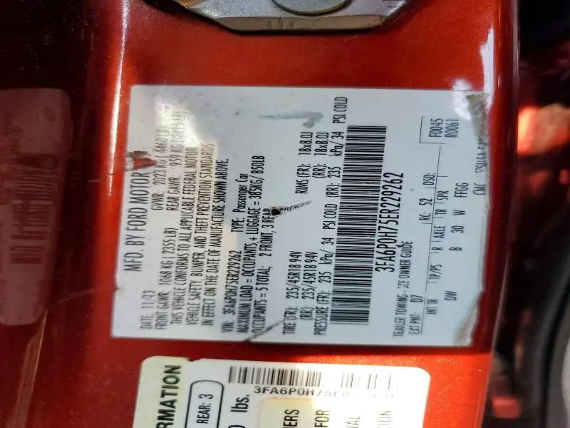 2014 FORD FUSION SE  