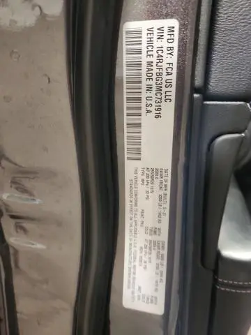 2021 JEEP GRAND CHEROKEE LIMITED  