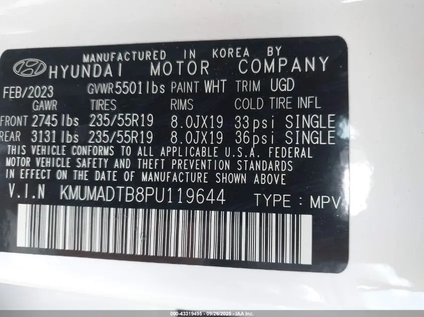 2023 GENESIS GV70 2.5T AWD