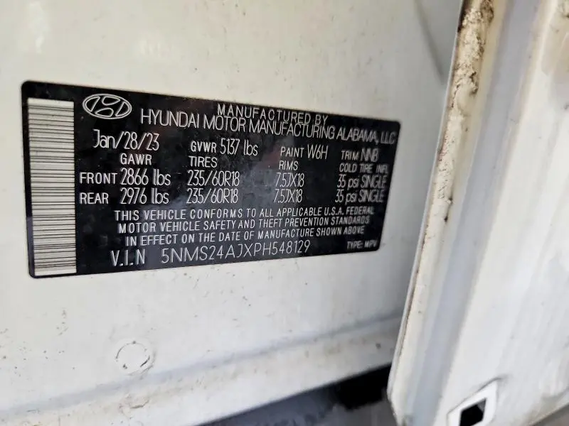 2023 HYUNDAI SANTA FE SEL  