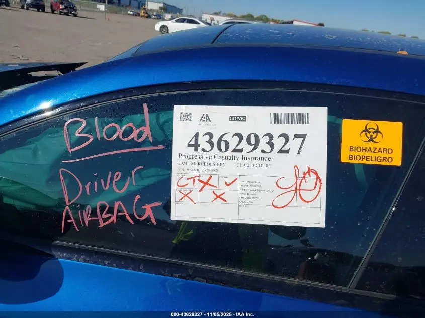 2024 MERCEDES-BENZ CLA 250 COUPE 4MATIC