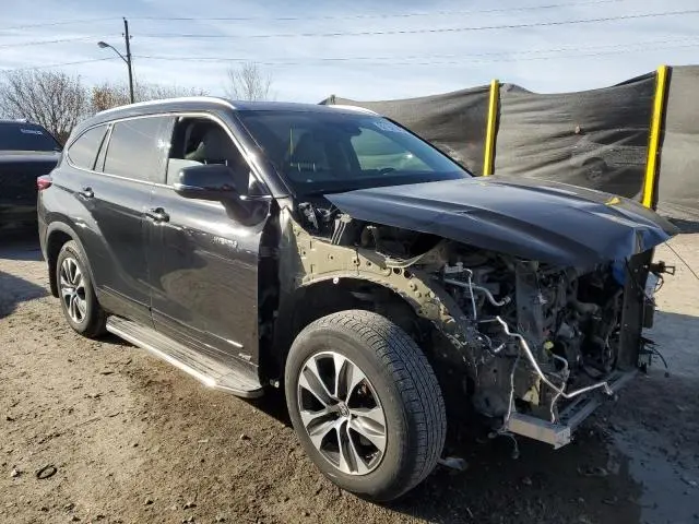 2020 TOYOTA HIGHLANDER HYBRID XLE  